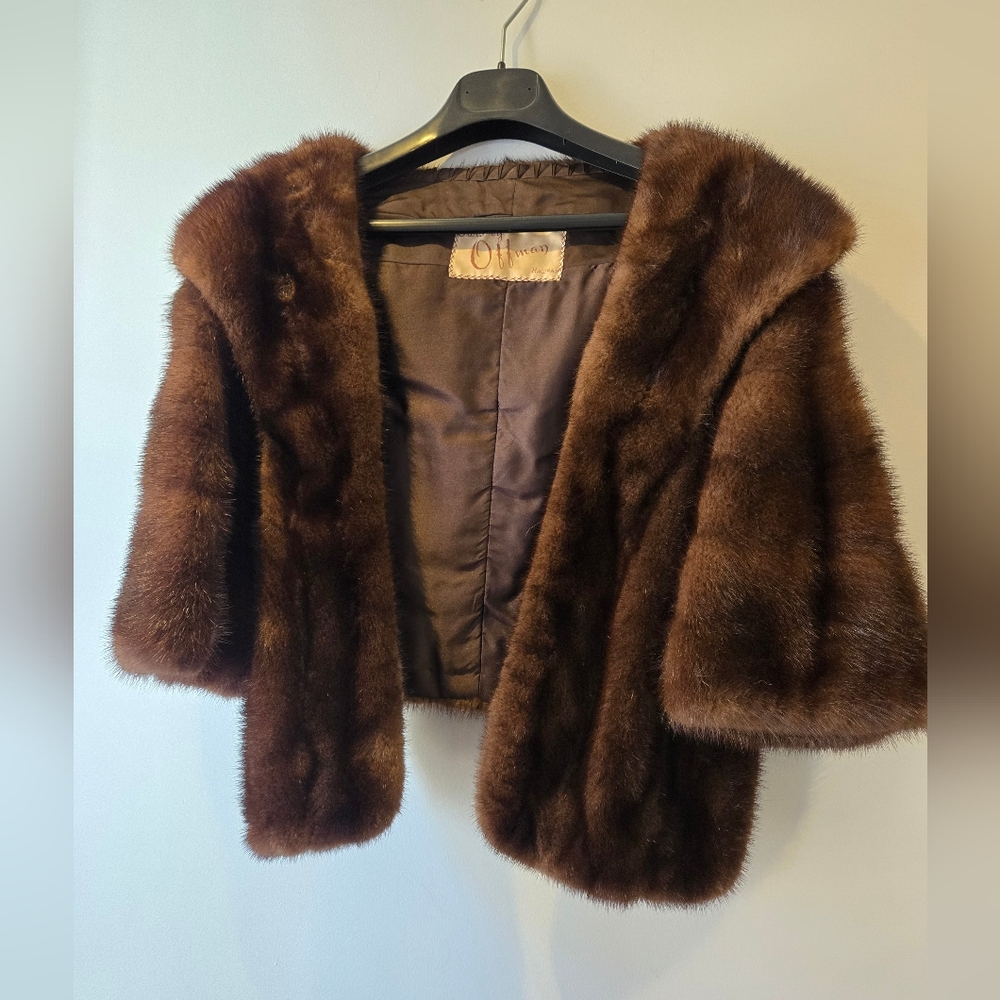 Luxurious Brown Fur Jacket